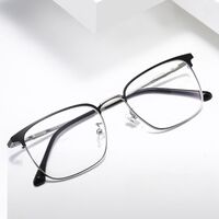 Metal glasses with blue light and UV protection 9668-2-GT