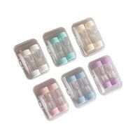 Soft contact lens kit with 4 containers W-XS二副装RGP