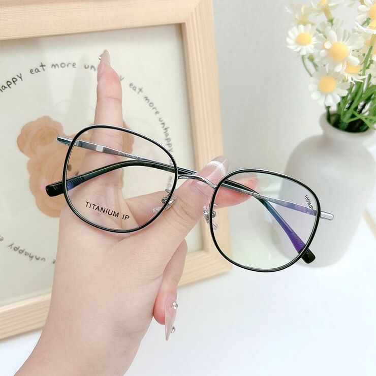 Оправа сверхлёгкая титановая + пластик TR90 MAMO T23906