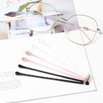 Plastic glasses sleeves BY-15-123, length 123 mm, round hole 1.4 mm (price for a  pair)