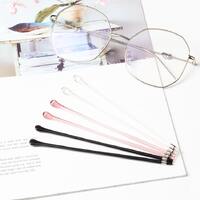 Plastic glasses sleeves BY-15-123, length 123 mm, round hole 1.4 mm (price for a  pair)