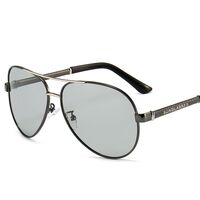 Очки металлические фотохромные с защитой от синего света 2874-GT