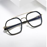 Очки в комбинированной оправе с защитой от синего света 9734-3-GT