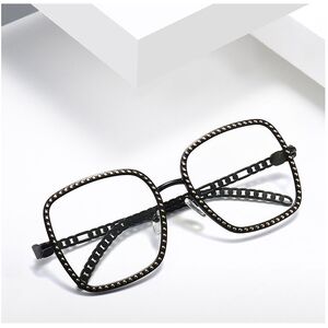 Очки металлические с защитой от синего света 2951-GT