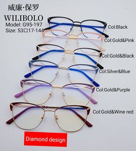 Metal ultrathin frames Wilibolo G95-197