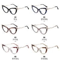 TR90 plastic frame or glasses with blue light protection, with spring hinges FA87307 