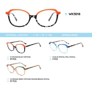 Acetate plastic frames for kids WK3018