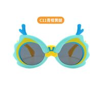 Polarized silicone sunglasses with UV400 protection for kids T22009-OU