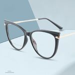 TR90 plastic frame or glasses with blue light protection, with spring hinges FA87062