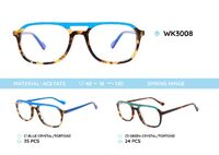 Acetate plastic frames for kids WK3008