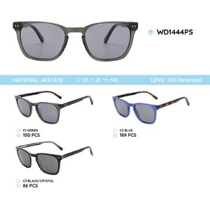 Plastic acetate frames polarized sunglasses WD1444PS