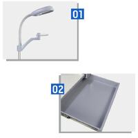 Рабочее место офтальмолога, комбинированный стол + кресло S-780-2