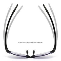 Rimless plastic bifocal reading glasses G003 with tinted lenses, diopters from +1.00 to +4.00, RMC=62-64