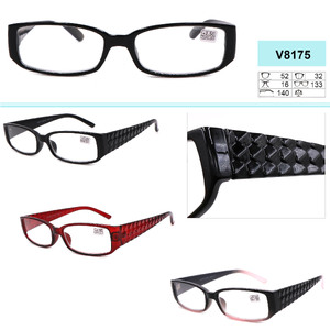 Corrective plastic frame eyeglasses with spring hinges VIZZINI V8175 Diopters: from +1.00 to +4.00 (0.25 step)