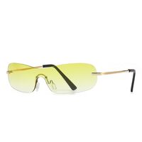 Plastic + metal one-piece sunglasses Elit 899-EL