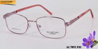 Metal eyeglass frame, material steel Allmilmo AL7092