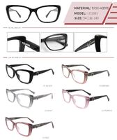 Оправа пластиковая из TR90 и ацетата с флексом LE1081-DA