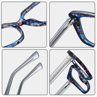 TR90 plastic frame or glasses with blue light protection, with spring hinges FA87302