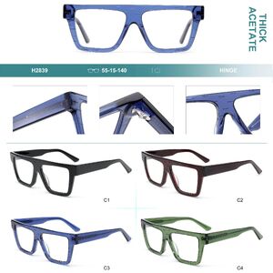 Оправа пластиковая из плотного ацетата Big City H2839