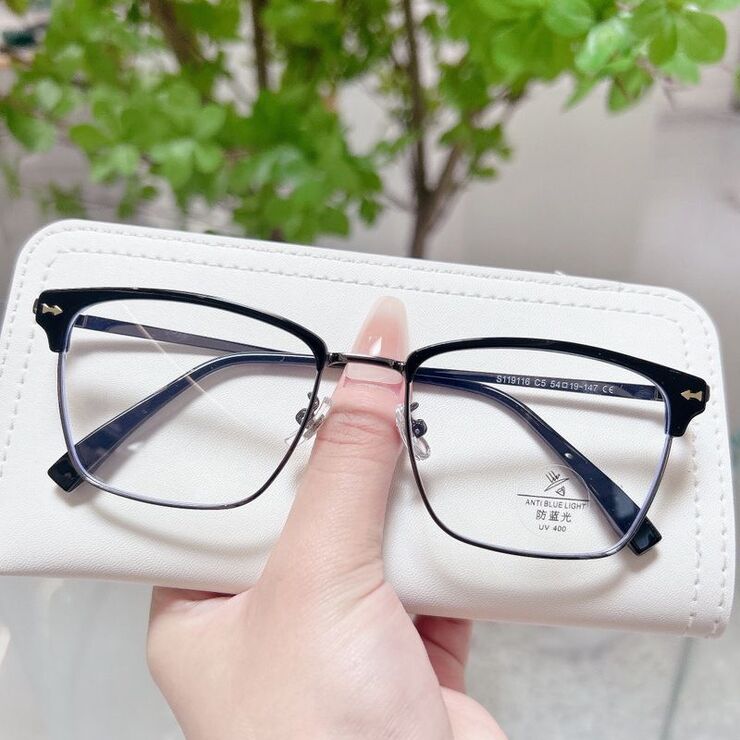 Combined nylor frame (metal + TR90) with Blue Ray Cut protection lenses MAMO S119116