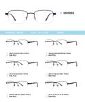 Металлическая оправа с дужками из материала TR-90 MR1002