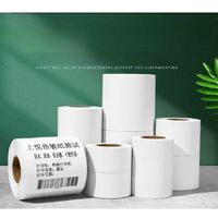 Self-adhesive thermal paper - stickers for optometric thermal printing