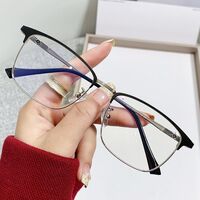 Metal Blue Block glasses with blue light protection FENQI F9686