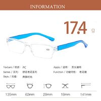 Nylor PC plastic reading glasses with Blue Ray Cut protection KY88111, diopters: from +1.00 to +4.00 (0.25 step)