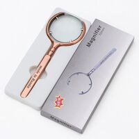 Magnifier, magnifying glass with handle 1110C-XX, diameter: 60 mm, magnification: 8X