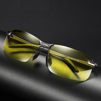 Антибликовые фотохромные солнцезащитные поляризационные очки с защитой UV400 для водителей F3043-4