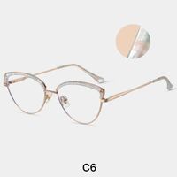 Оправа для очков комбинированная (металл + TR90) с защитой от синего света, с флексом FA87279