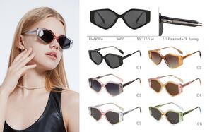 Солнцезащитные поляризационные пластиковые очки с флексом Rianova R5002