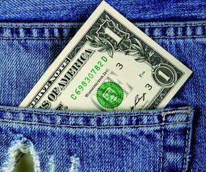 Салфетка для ухода за очками с принтом, материал микрофибра, в индивидуальной упаковке C36 DOLLAR 2, 17,5 *14,5 см