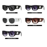 Plastic sunglasses in retro square frame Elit 9217-EL