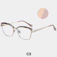 Combined frame (metal + TR90) or glasses with blue light protection, with spring hinges FA87275