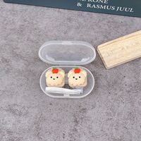 Mini soft contact lens XY-134翻盖笑脸熊