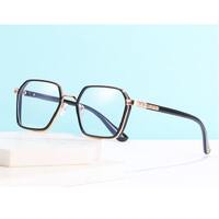 Очки металлические для дали V6030 с защитой от синего света Blue ray cut, диоптрии от 0.00 до -6.00, не центрованные