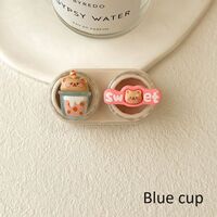 Mini soft contact lens kit retractable W-CT25米盒杯熊