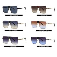 Metal retro square sunglasses Elit 2A535-EL