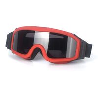 Safety shockproof heat-resistant, anti-fog goggles, 3-lens set, 6003D消防护目镜-DX