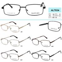 Cheap metal frames for glasses Allmilmo AL7034