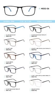 TR-90 plastic frames for glasses MD02-06