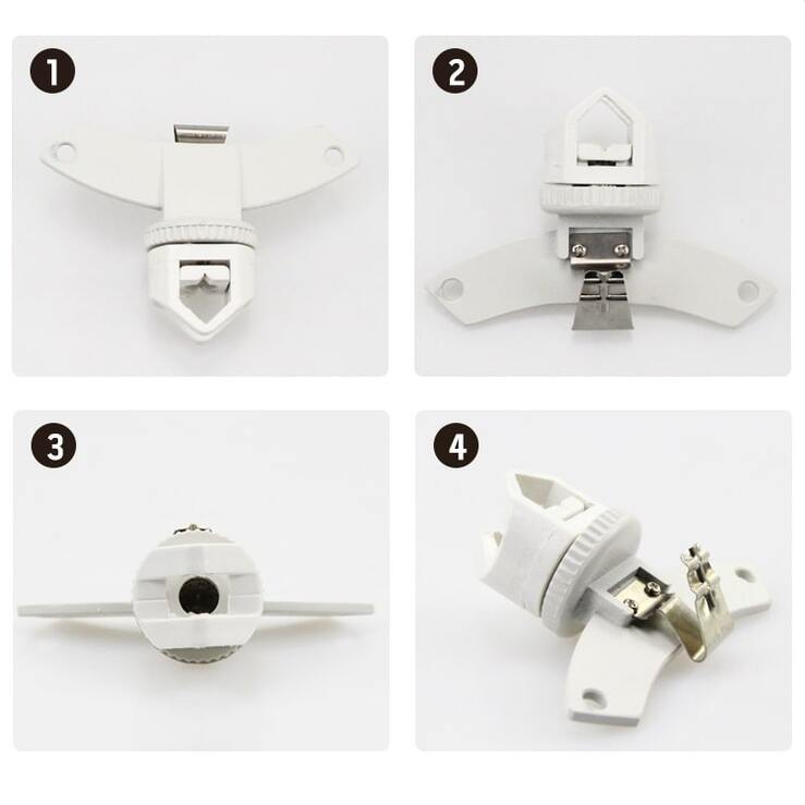 Clamp for near vision dial chart, phoropter accessory