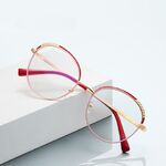 Оправа металлическая с линзами блю-блокерами MORE FCS3115