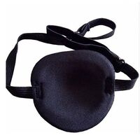 Повязка офтальмологическая на глаз (пират) в индивидуальной картонной коробке 单眼遮盖眼罩带包装