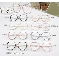 Combined frame (metal + TR90) with Blue Ray Cut protection lenses MAMO M2683