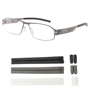 Silicone glasses sleeves and nose pads for Ice Berlin eyeglasses (price for a  pair)