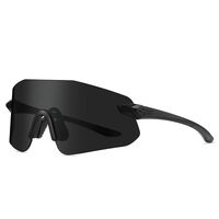 Plastic rimless sunglasses with UV400 protection 2977-GT