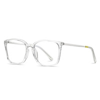 Square plastic frame for glasses TR90+CA material (flex hinges) FOCUS FCS2079