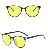 Photochromic plastic glasses with protection Blue Cut KY6008-6夜视变色L5